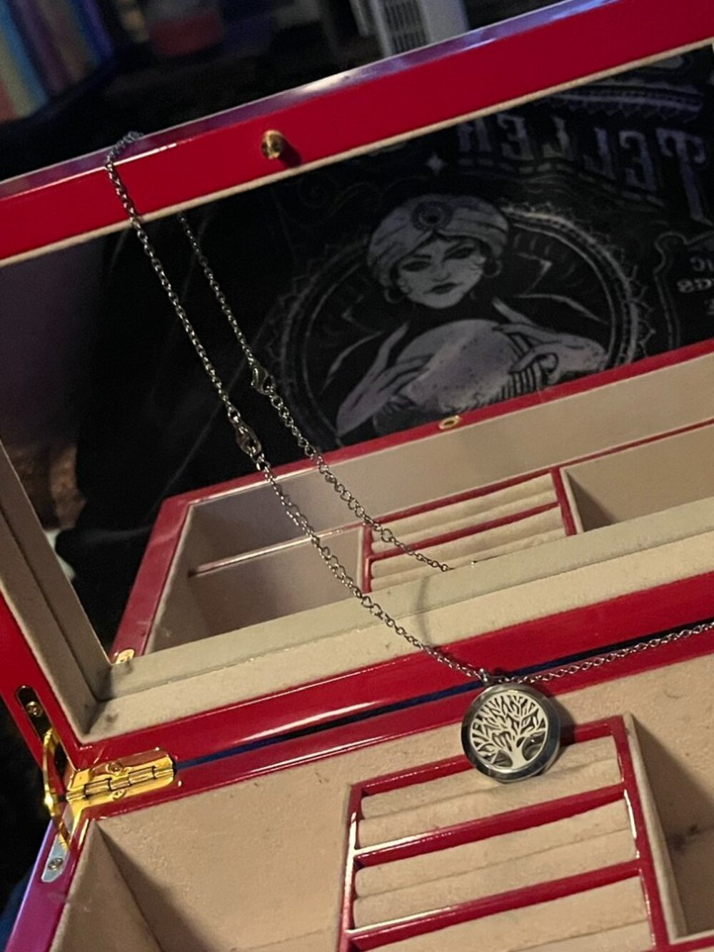 Silver Tree of Life Locket